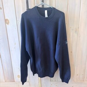 ALO Yoga Scholar Crew Neck Sweater
